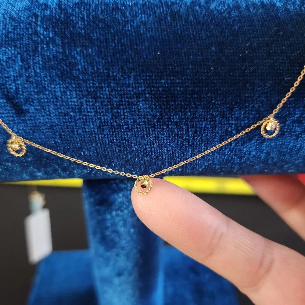 Gold anklet - Picture 2 of 12